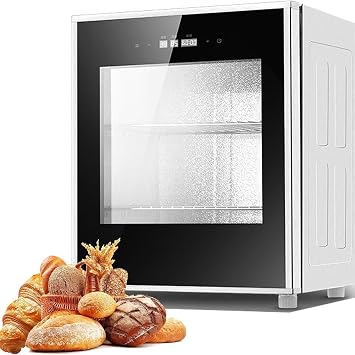 Commercial Electric Dough Proofer 40L Capacity, Dough Proofing Box, Compact Fermentation Incubator, for Bakery,Pizza Dough,Pastry Proofing