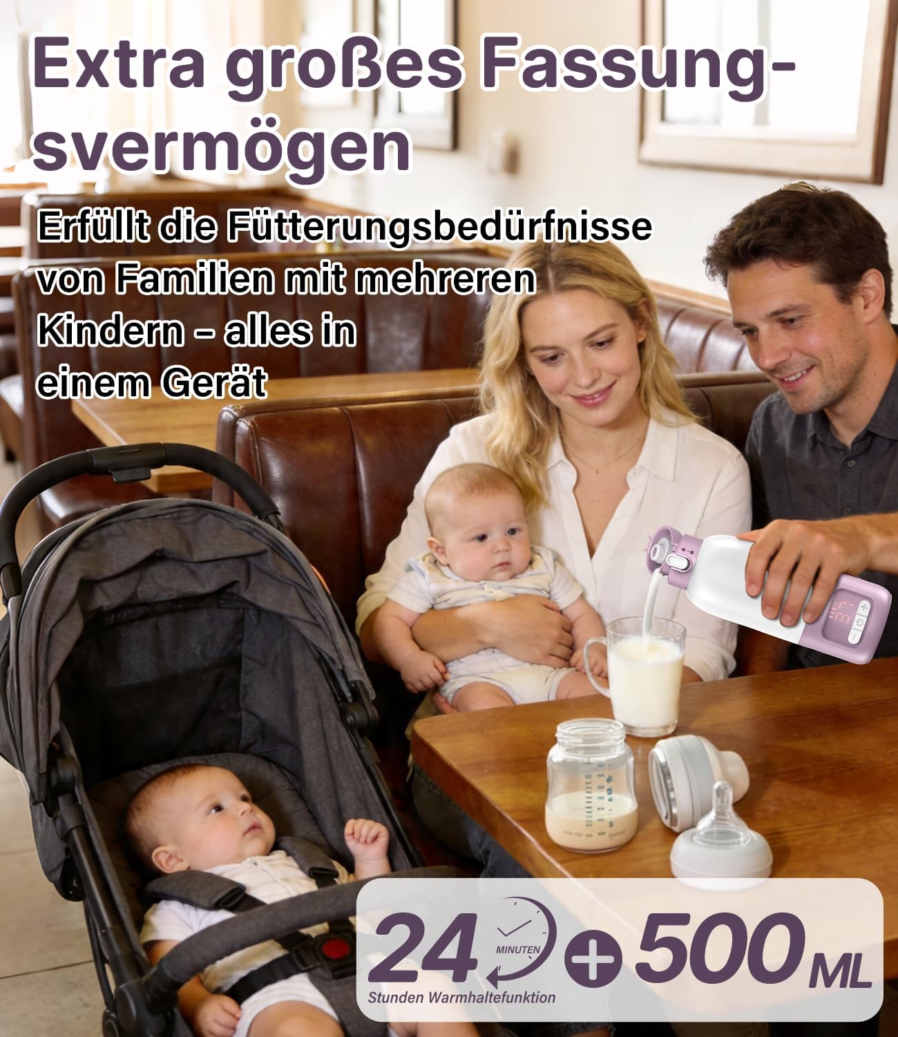 Flaschenwärmer baby Unterwegs