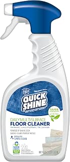 Quick Shine Multi Surface Floor Cleaner Daily Care 24oz | Plant-Based, Ready to Use, Dirt Dissolving, Streak Free, No Rinse | Use on Hardwood, Laminate, Luxury Vinyl Plank, Tile & Stone | Safer Choice