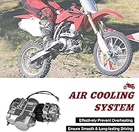 Vista 7 de Motor de 125 cc de 4 tiempos, kit completo de motor de embrague manual de un solo cilindro ATV Quad CDI para Honda CRF50 XR50 CRF70 Z50R QR50