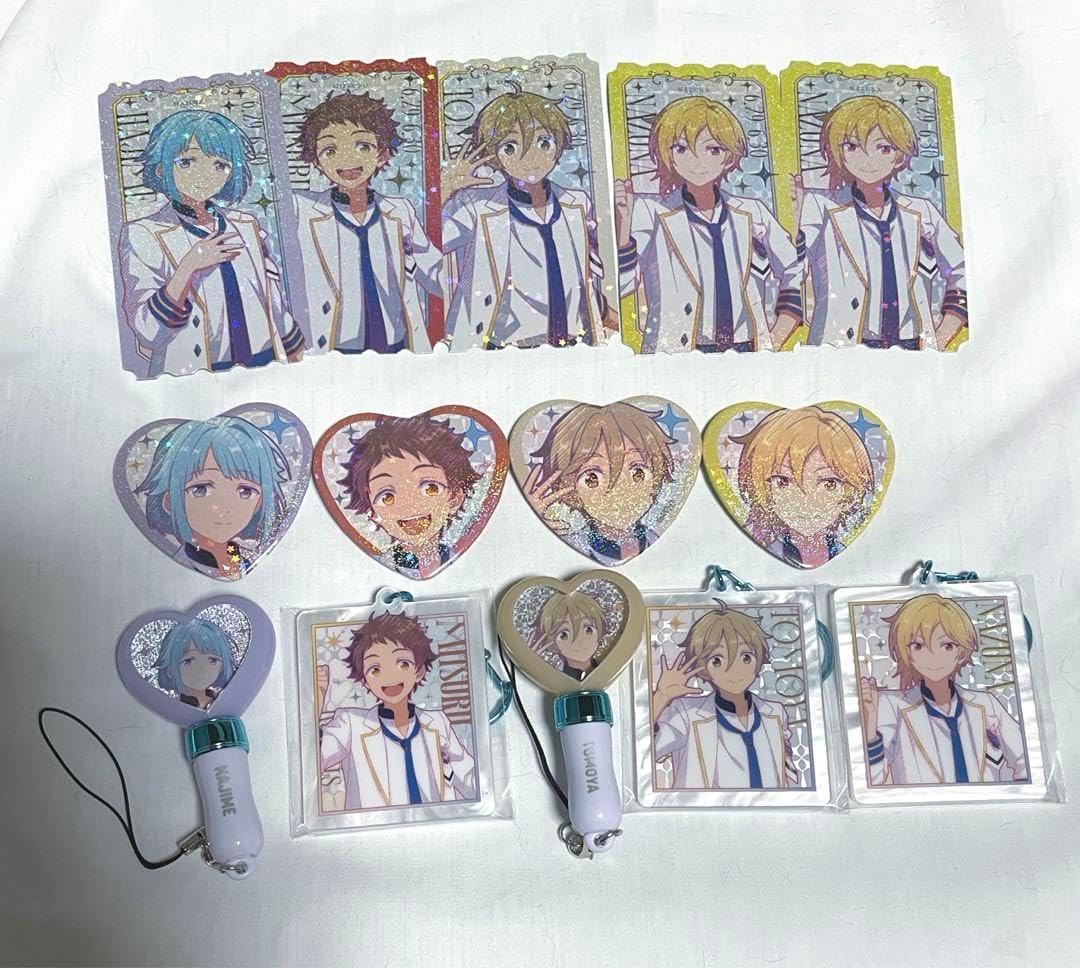 あんスタ 缶バッジ アクリル ぱしゃっつ 紙類 スタフォニ まとめ売り