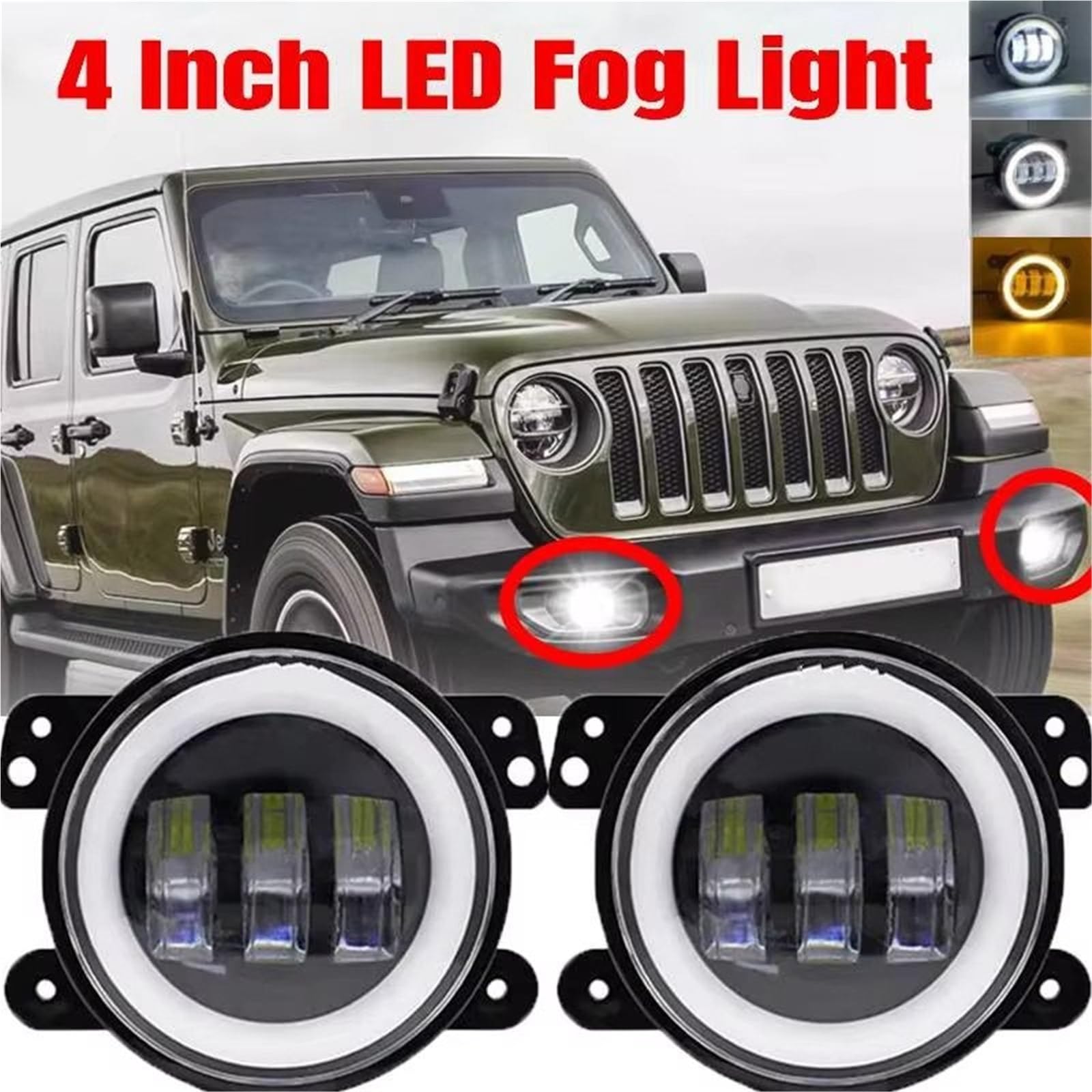 Reflektor LED 4-calowy Reflektor LED O Mocy 30 W