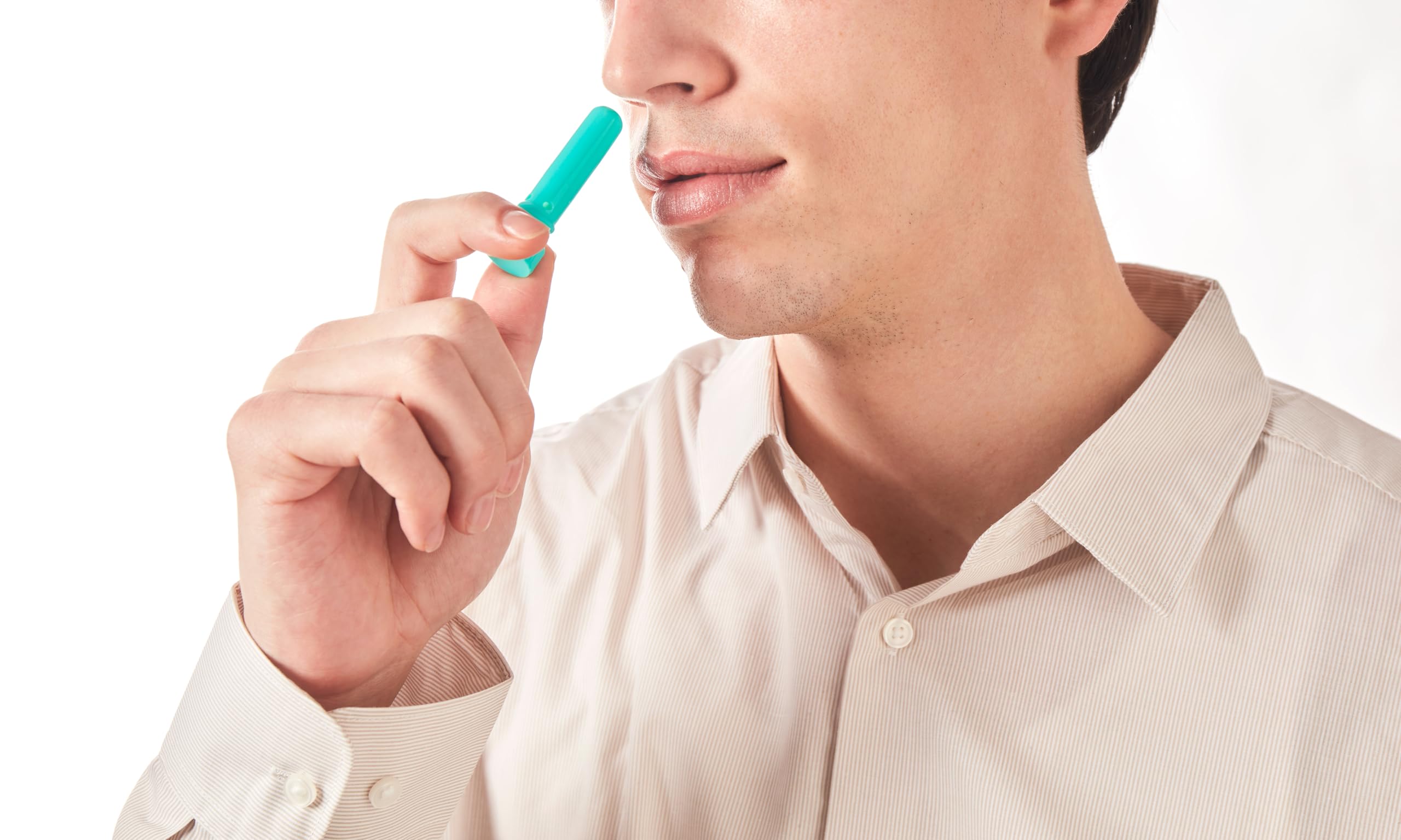 Stresscalm, Inhalador de Aceites Esenciales para Control del Estrés y Ansiedad, Mezcla de Bergamota, Boswelia, Lavanda, Manzanilla, Naranja Amarga, Rosa Damascena, Amyris, Ylang Ylang