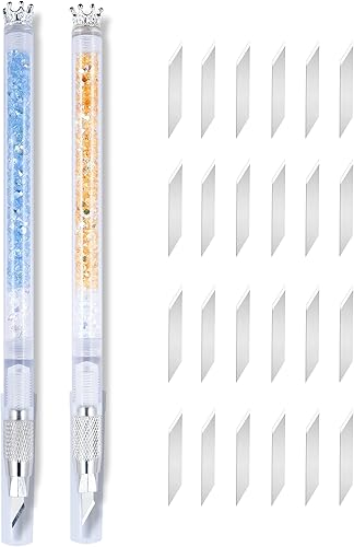 Miniatura 7 de Exacto - Juego de cuchillos con recambios de cuchilla, herramientas de corte para álbumes de recortes, plantilla de cinta washi, cortador de