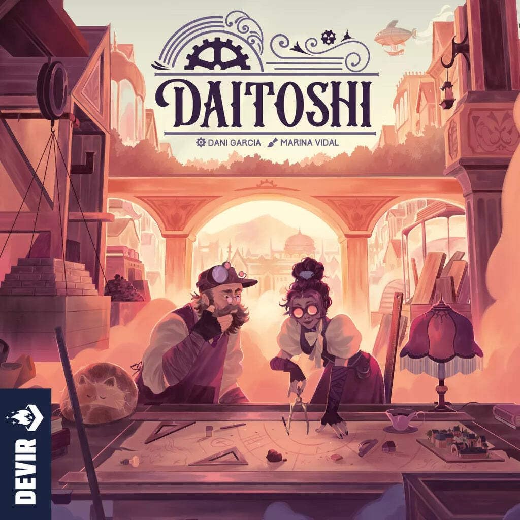 Devir Daitoshi Strategy Board Game