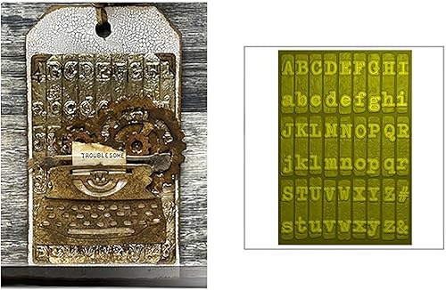 Qoiseys Carpetas de plástico en relieve de calabaza y ciervos de Halloween para hacer tarjetas, plantilla de relieve, plantilla de papel en relieve