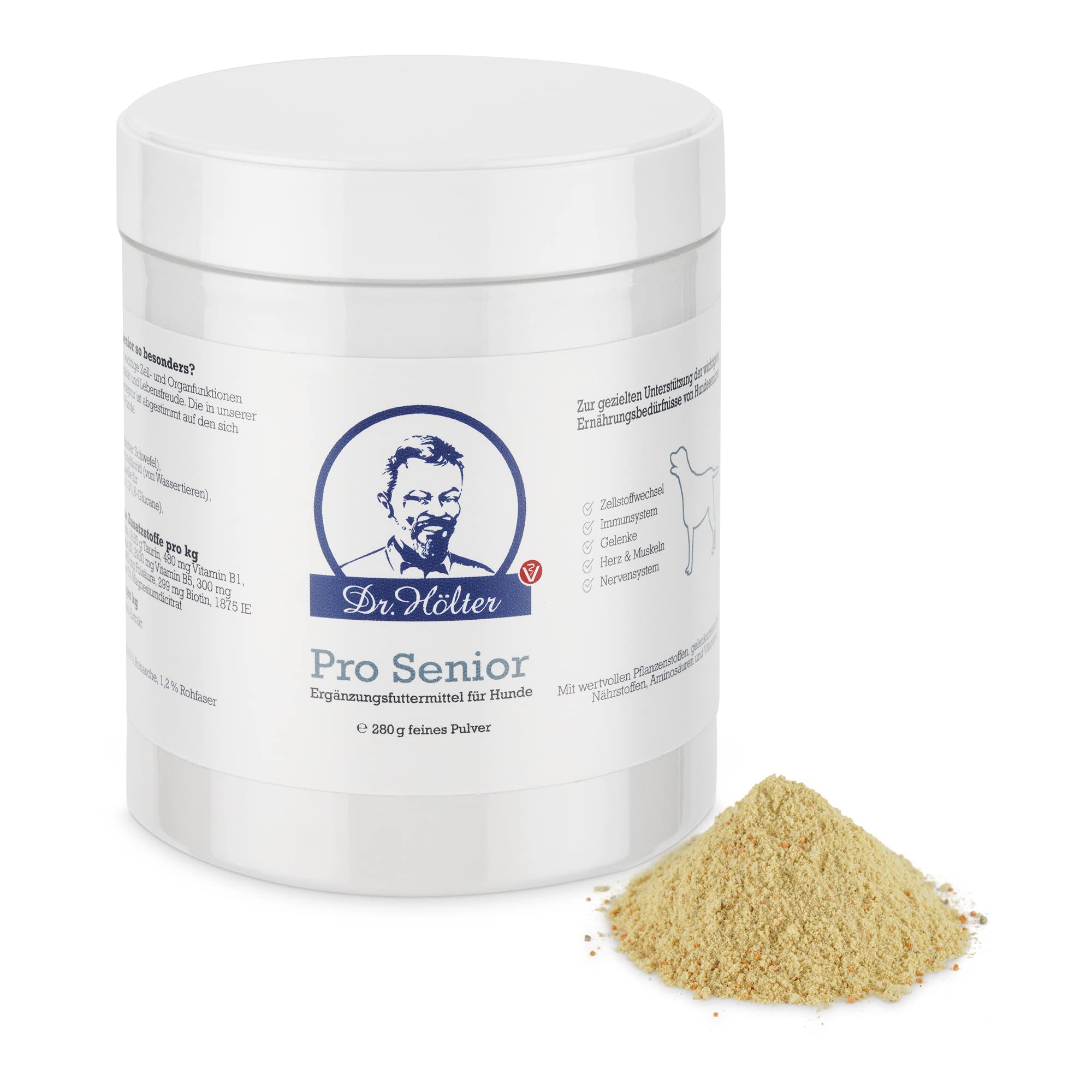 Pro Senior Hund - Wenn Organfunktionen bei Alten Hunden beeinträchtigt sind (280g Pulver)