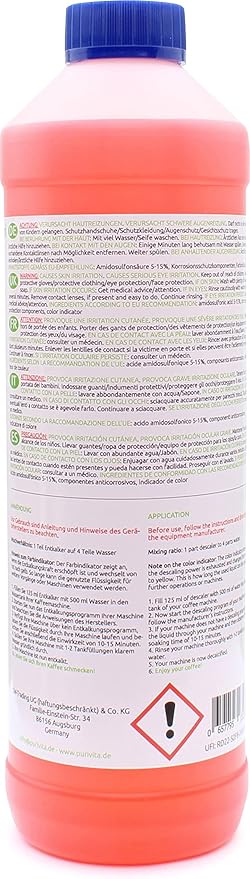 Descalcificador Universal Purivita para Cafeteras 750 ml miniatura 3