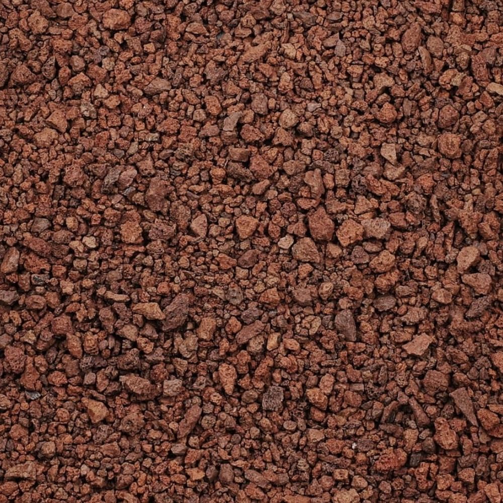 Lavasteine 2-8 mm 20L Garten Lavagranulat Aquarium Lavasteine Grill Aquarium Filtermaterial Lavakies Rot Lavamulch Lavagrill Lava Steine