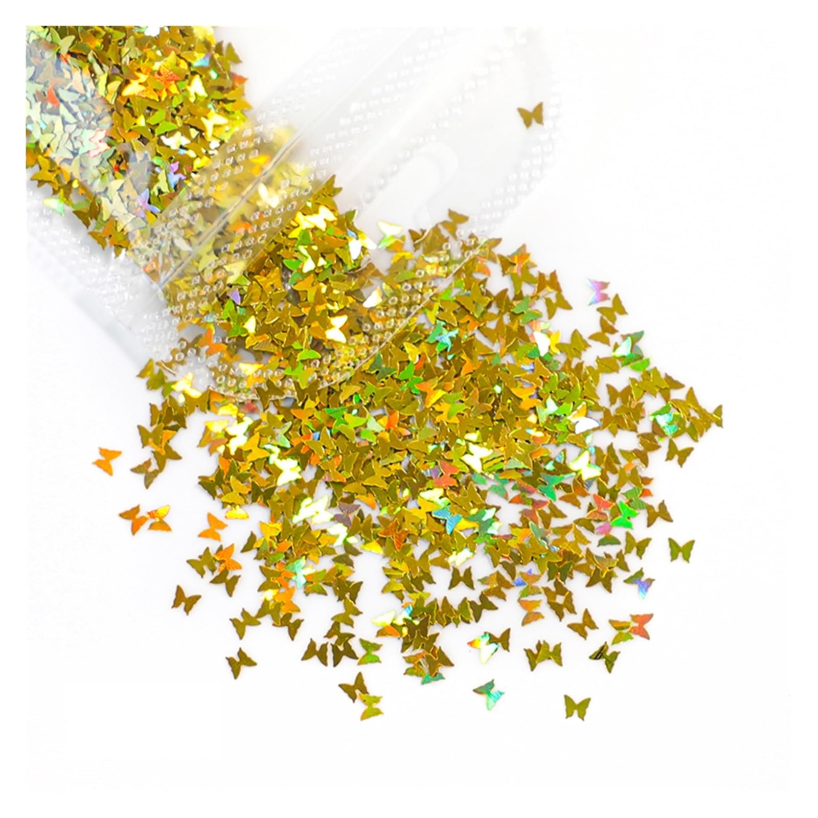 Holographic Nail Art Glitter Laser Star Butterfly AB 2g Decor Accessories