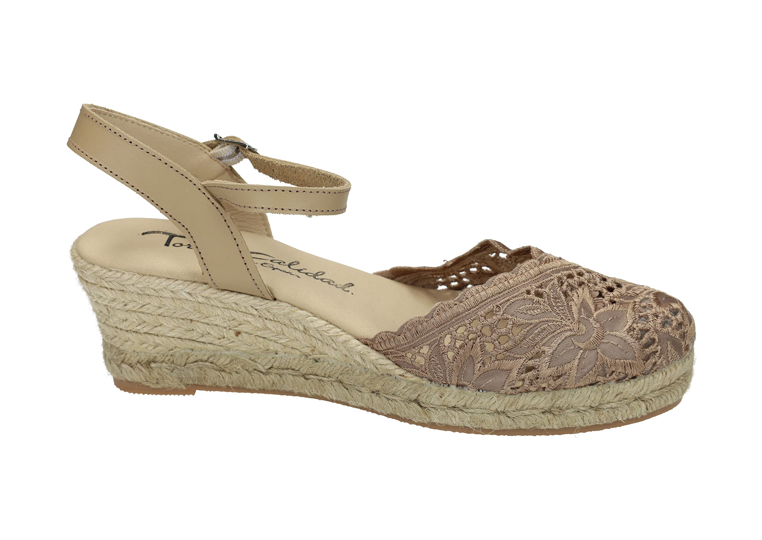 TORRES 5004 Zapatillas DE Encaje Mujer Alpargatas