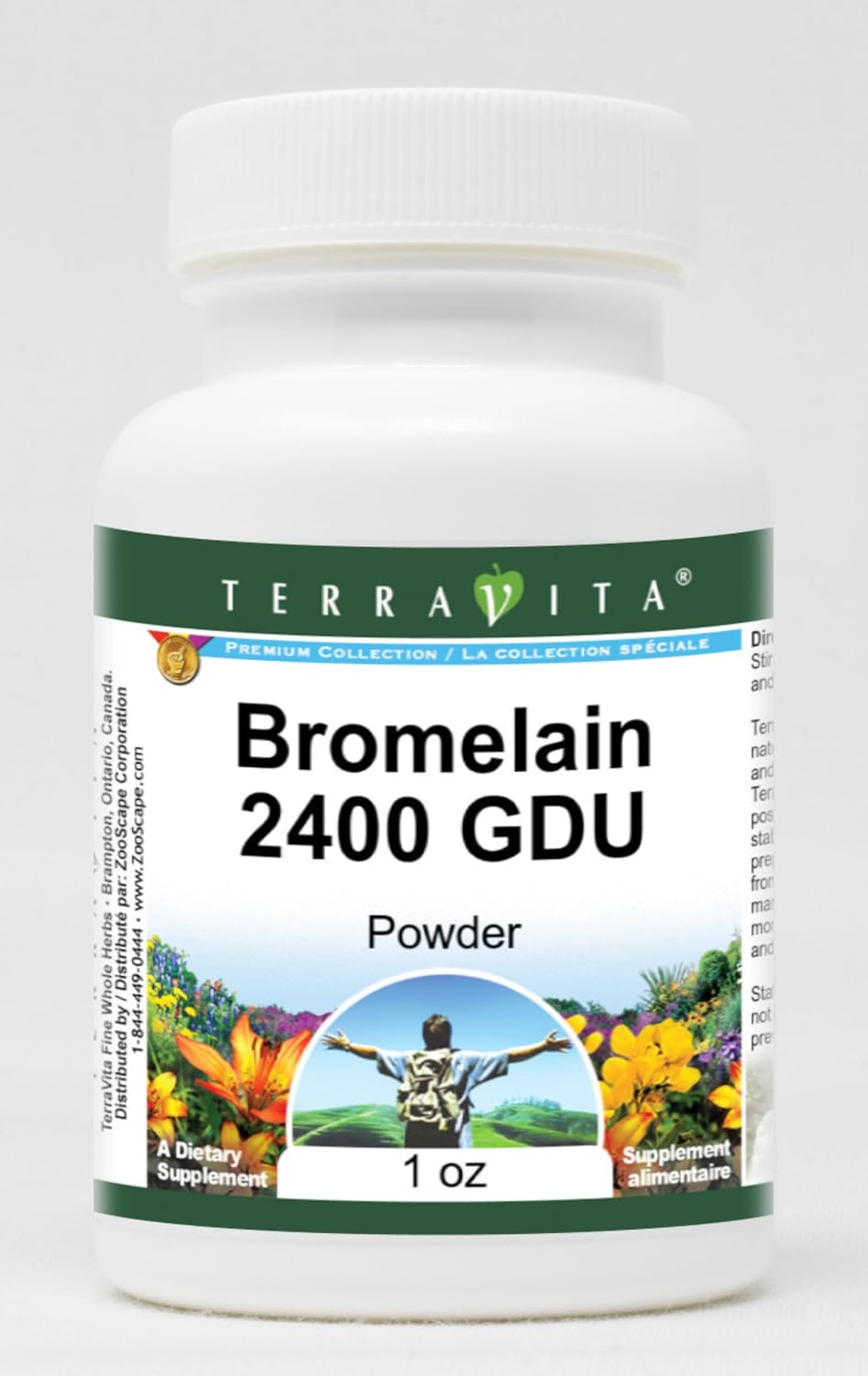 Bromelain 2400 GDU Powder (1 oz, ZIN: 519389) - 3 Pack
