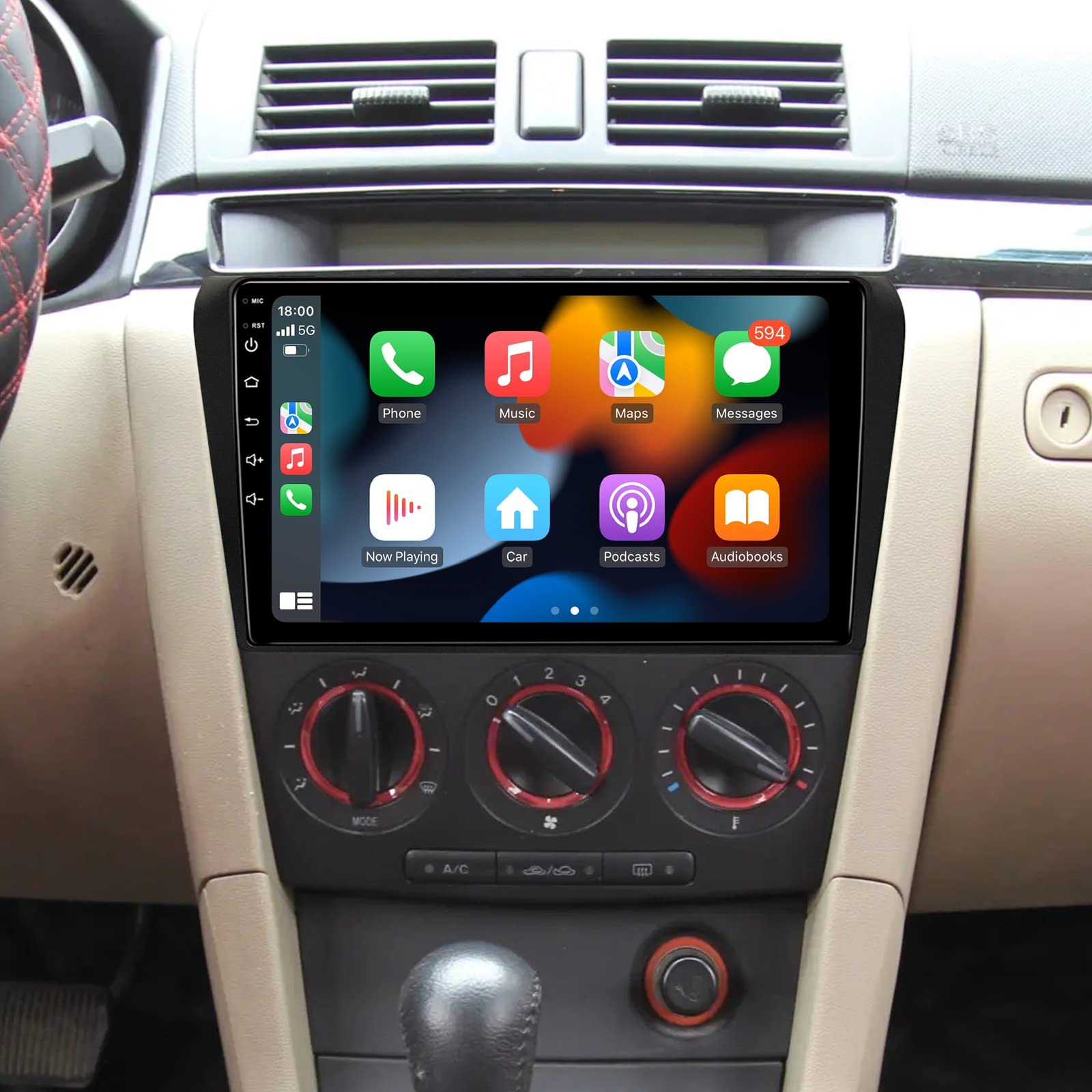 Buy Android 10 Car Radio Stereo 9 Inch Touch Screen Head Unit in Dash