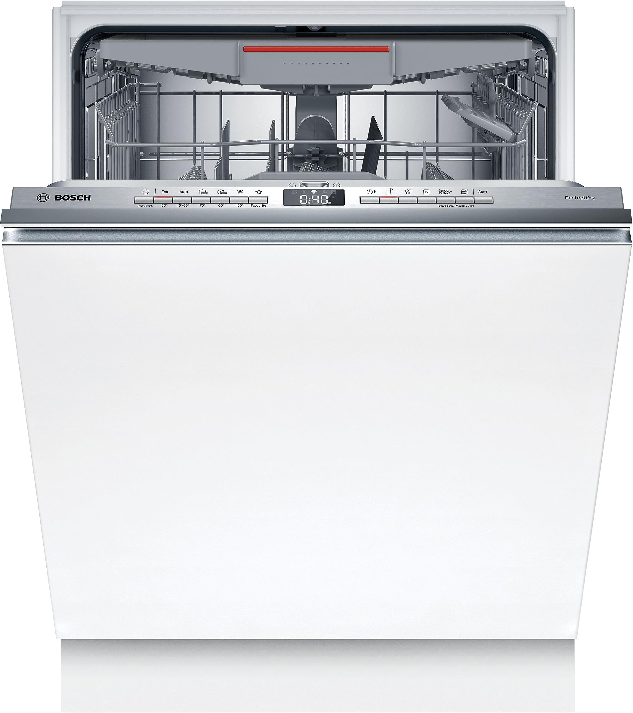 Bosch SPV4EMX25E Serie 4, EinbauGeschirrspüler, Home Connect, EfficientDry, TimeLight