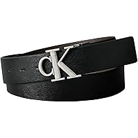 Calvin Klein Cinture da uomo CK BUCKLE TUMBLED 35MM ADJ/REV LV04D7049G
