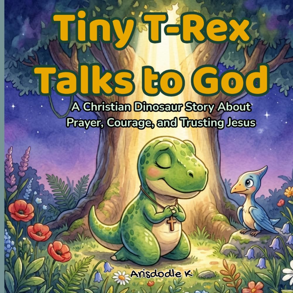 Tiny T-Rex Talks to God: A Christian Dinosaur Story About Prayer, Courage, and Trusting Jesus