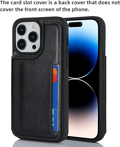 Miniatura 3 de iCoverCase Funda protectora de piel sintética para iPhone 14 Pro Max de 6.7 pulgadas para iPhone 14 Pro Max con tarjetero y tarjetero para mujeres y