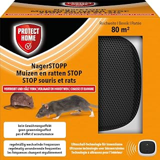 PROTECT HOME NagerStop Electronic Ultrasonic Pest Repeller for Repelling Rats and M…