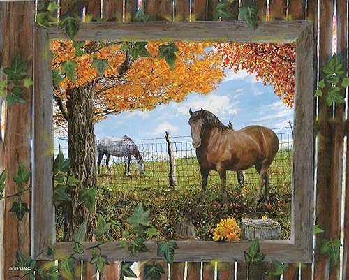 Barn View II by Ed Wargo - 20x16 Art Print Poster