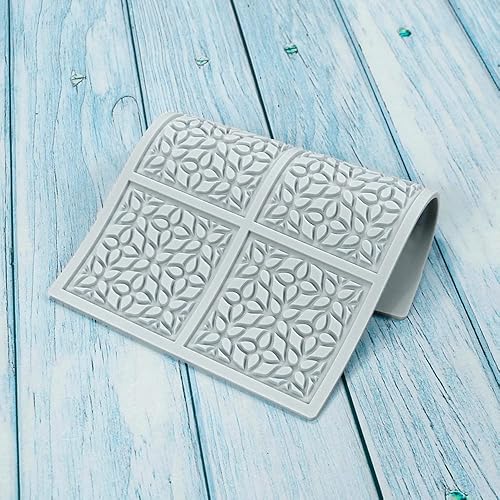 Miniatura 9 de Moldes de silicona de chocolate 3D con hojas huecas de plumas huecas para fondant, molde geométrico para caramelos, decoración de pasteles para