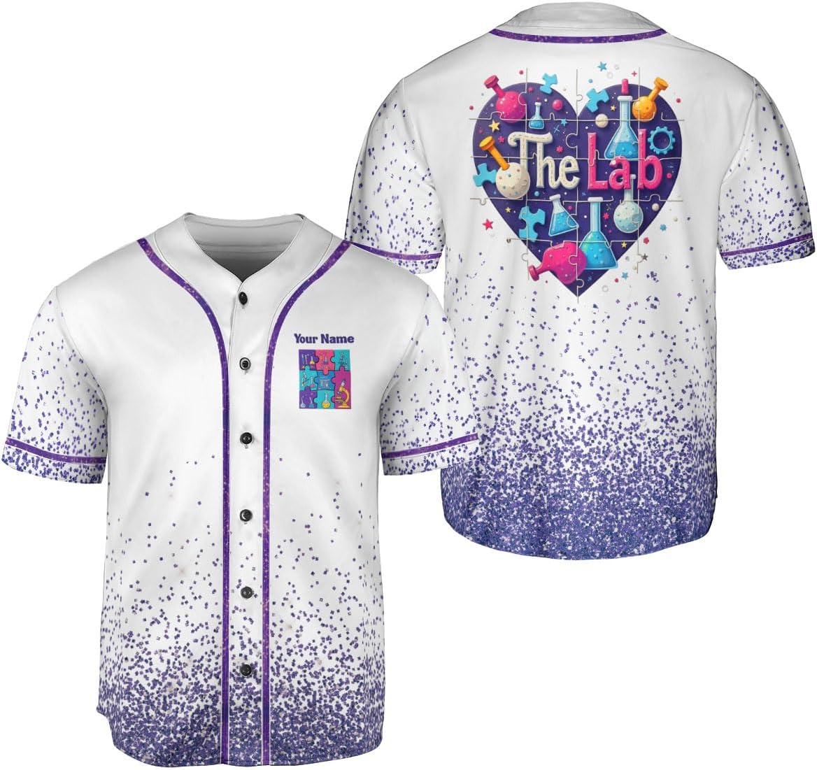 Personalized Lab Week 2025 Shirts, Custom Lab Week 2025 Baseball Jersey, Laboratory Technician Jersey for Lab Tech Team