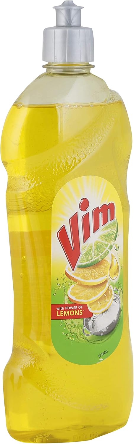 Vim Dishwash Liquid - 750 ml (Lemon)