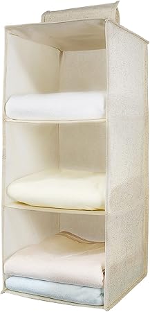 Organizer Armado Da Appendere YOUDENOVA - 6 Scomparti, Grigio, Salvaspazio - Foto 2