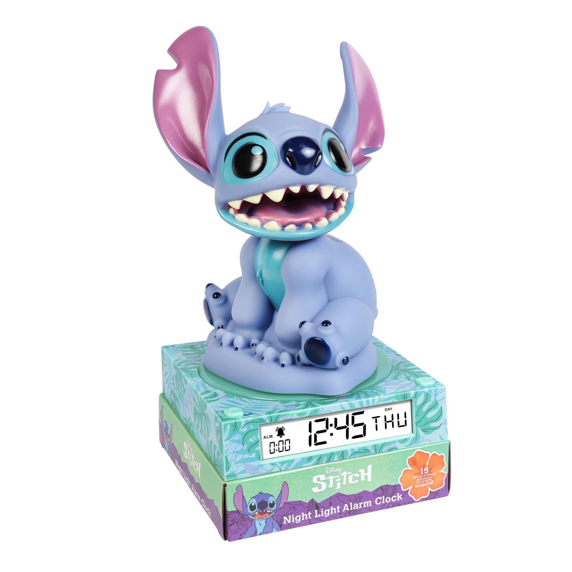 3D Stitch Alarm Clock Official Licensed Product Lilo & Stitch
