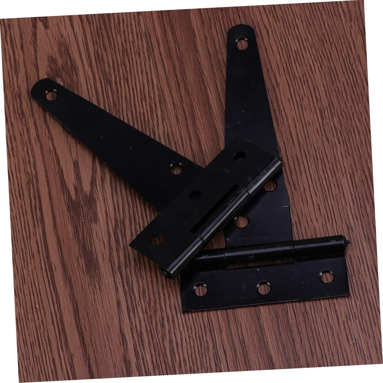 VILLCASE T Shaped Hinges 24pcs Pack 4 Inches Heavy Duty Iron Gate and Door Hinges for Home and Store Multi-Purpose Sturdy