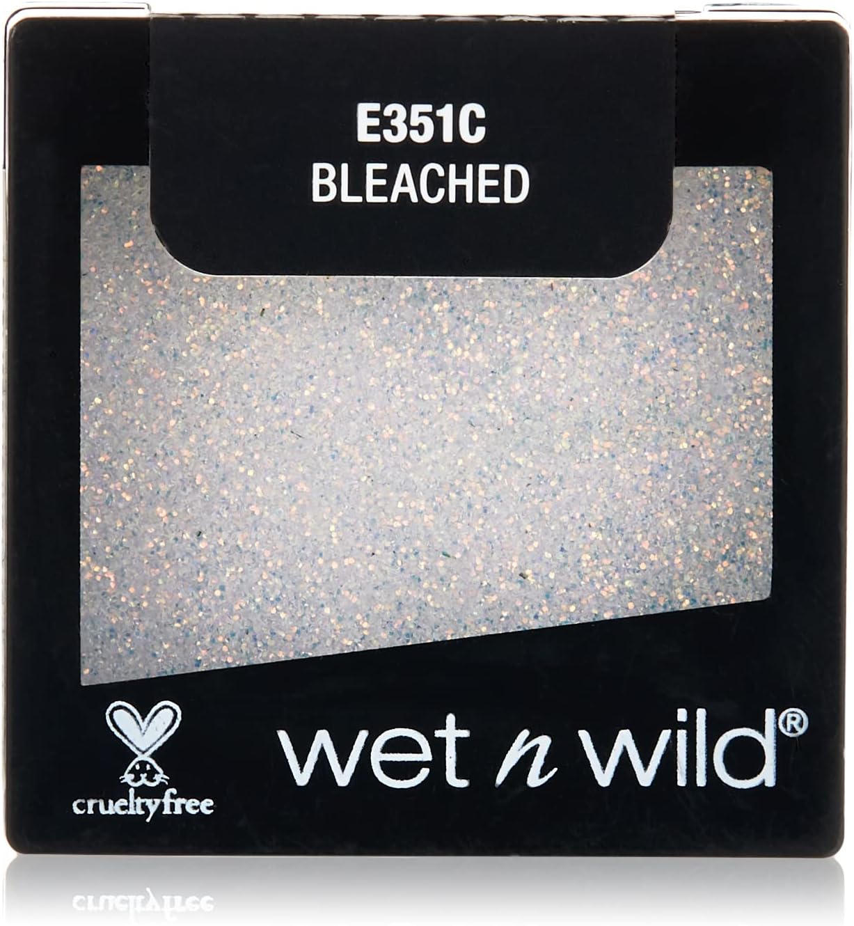 Wet n Wild - Color Icon parlak pudra göz farı - tek beyaz parlak göz farı - yüksek pigmentli, nemlendirici ve ipeksi formülasyonlu - Vegan - beyazlatılmış