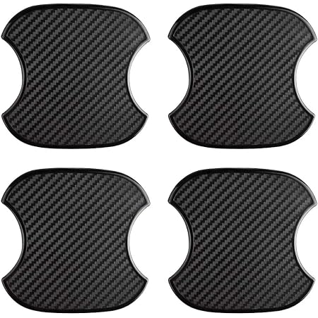 Amazon Catland 車用 ドアハンドルプロテクター ステッカー 車 ドアハンドルプロテクター 傷防止 保護 シール フィルム ドアハンドルプロテクションカバー ドアハンドルプロテクション アクセサリー 外装 パーツ 黒 ブラック 中 4個入り Diy 工具 ガーデン