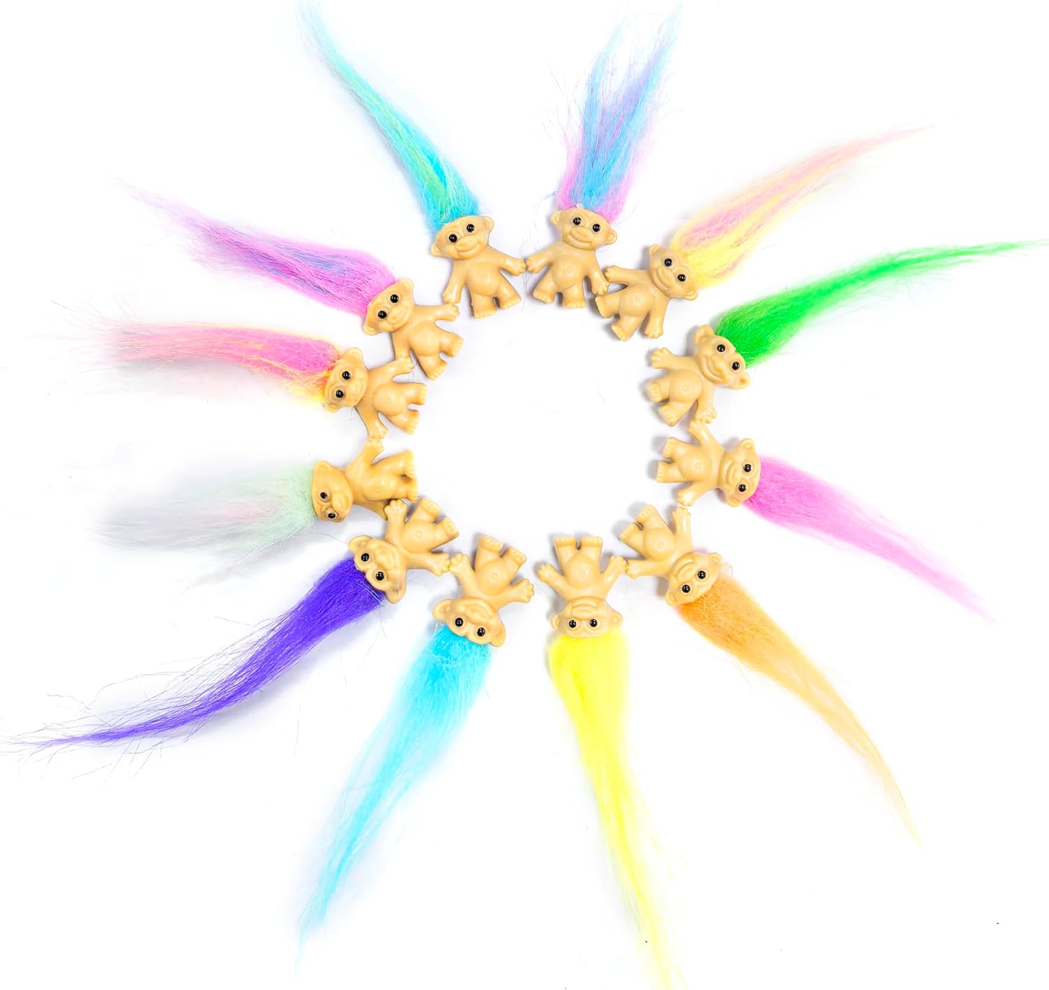 24 PCS Prefilled Easter Eggs with Mini Toys Inside Vintage Lucky Dolls Action Figures for Kids Boys Girls Easter Basket Stuffers Party Favors Easter Egg Fillers Hunt - Image 4