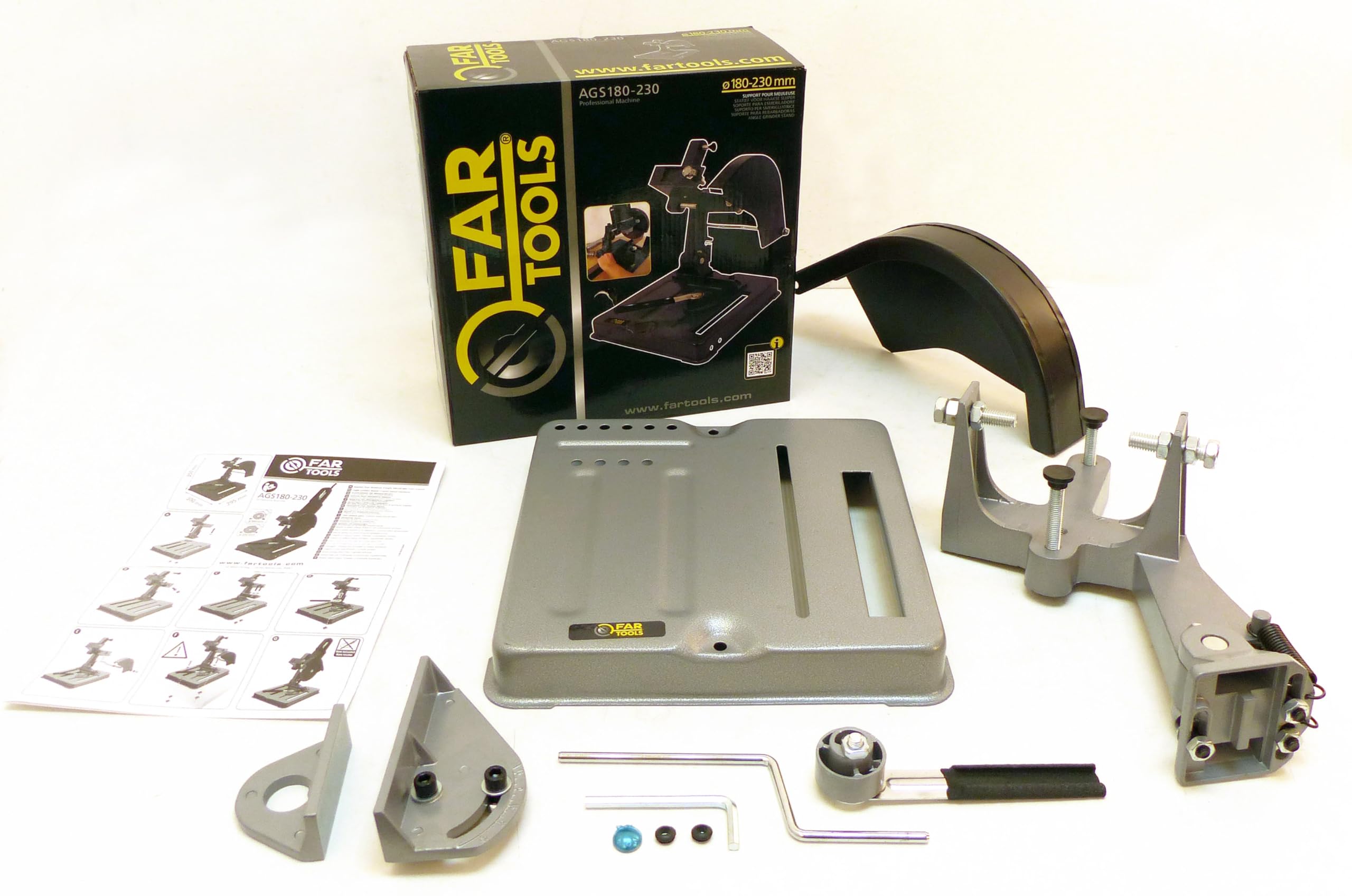 Fartools AGS Support for Grinder, czarny, 111303