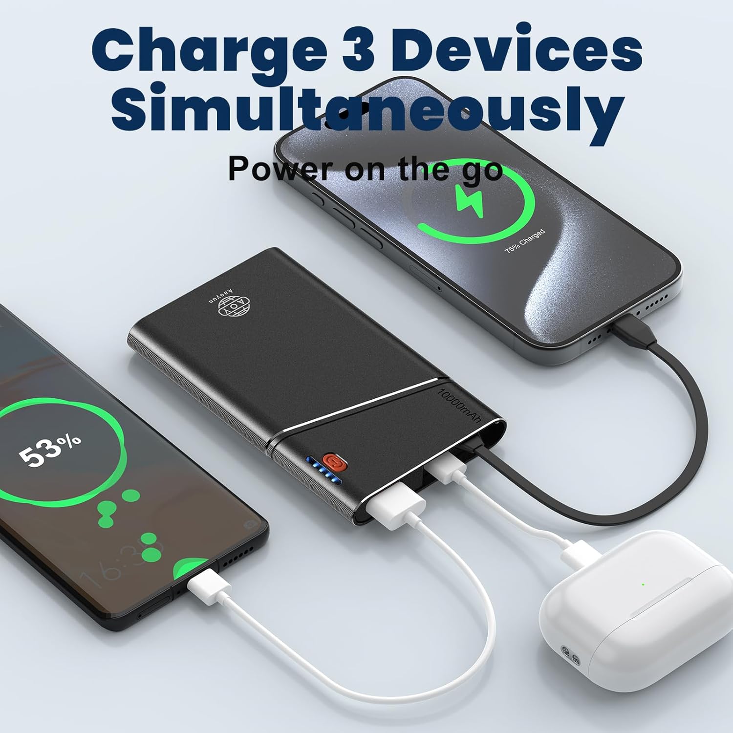 Aaoyun Portable Charger Power Bank, 10000mAh 22.5W PD Fast Charging Powerbank with Built-in USB C Cable, Slim External Phone Battery Pack for iPhone 17/16/15 Samsung S24 Android etc (Black) 7 71dkGTY9 7L. AC SL1500