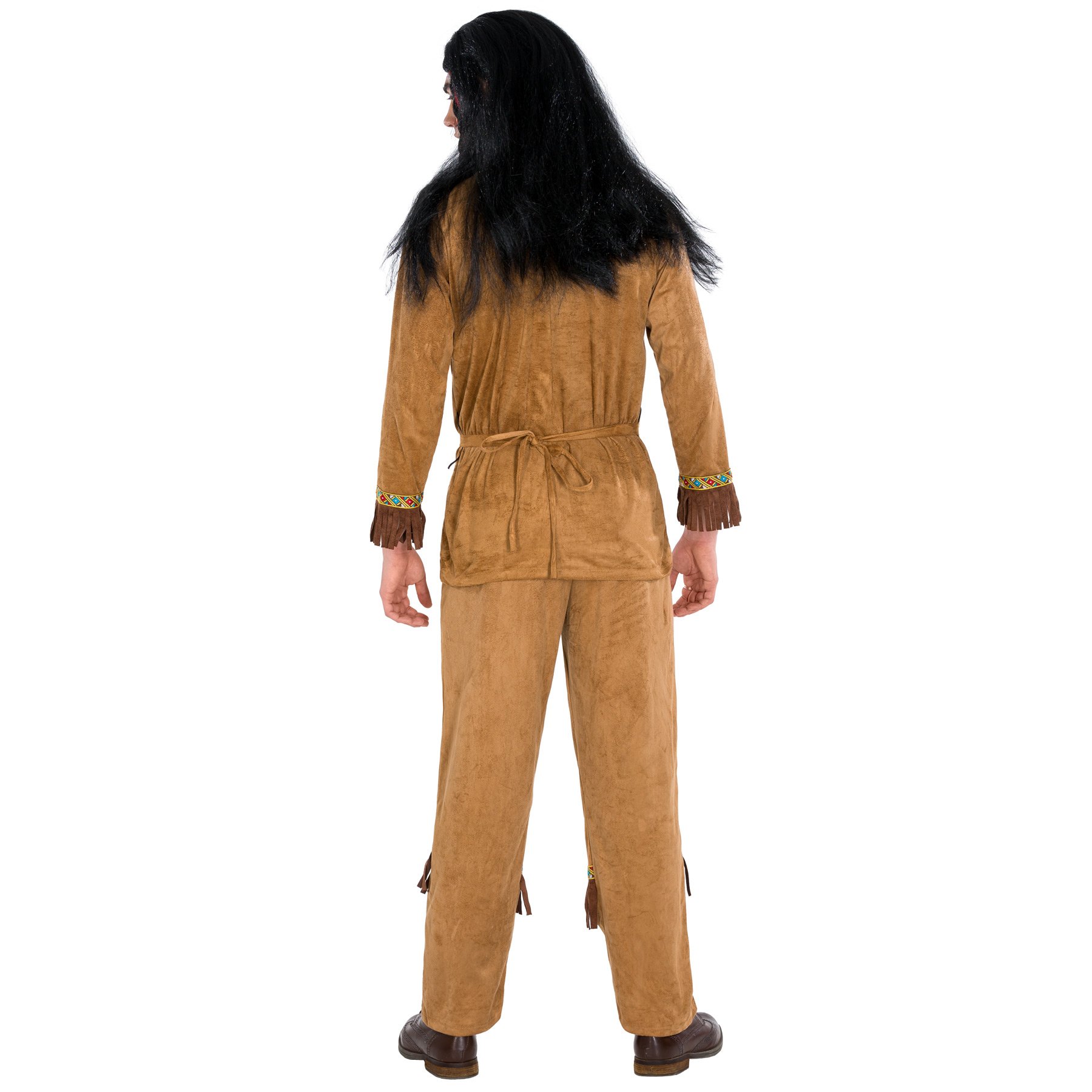 One-Shoulder Indianer-Kostüm Dream Catcher – Wildleder-Look Mit Haarband & Armstulpen