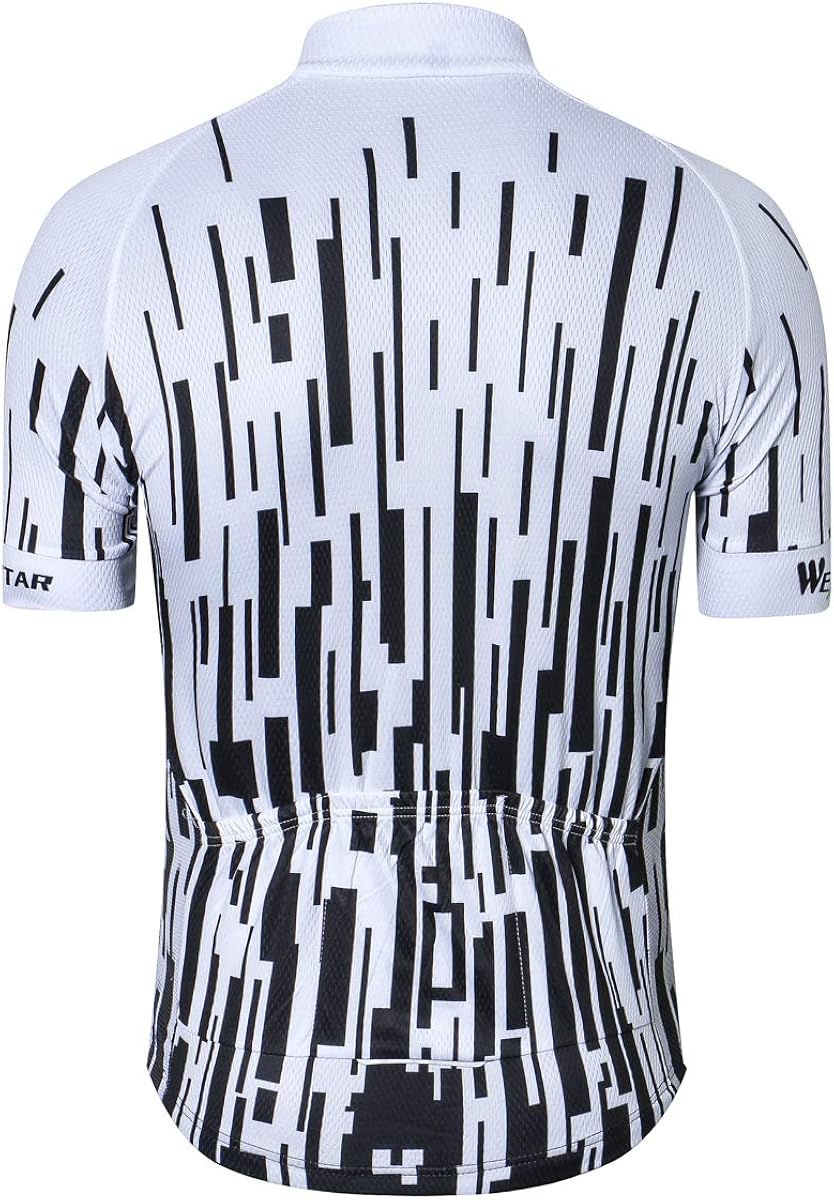 Men's Cycling Jersey Short Sleeve Bike Clothing Multicolored Diamond : Clothing, Shoes & Jewelry