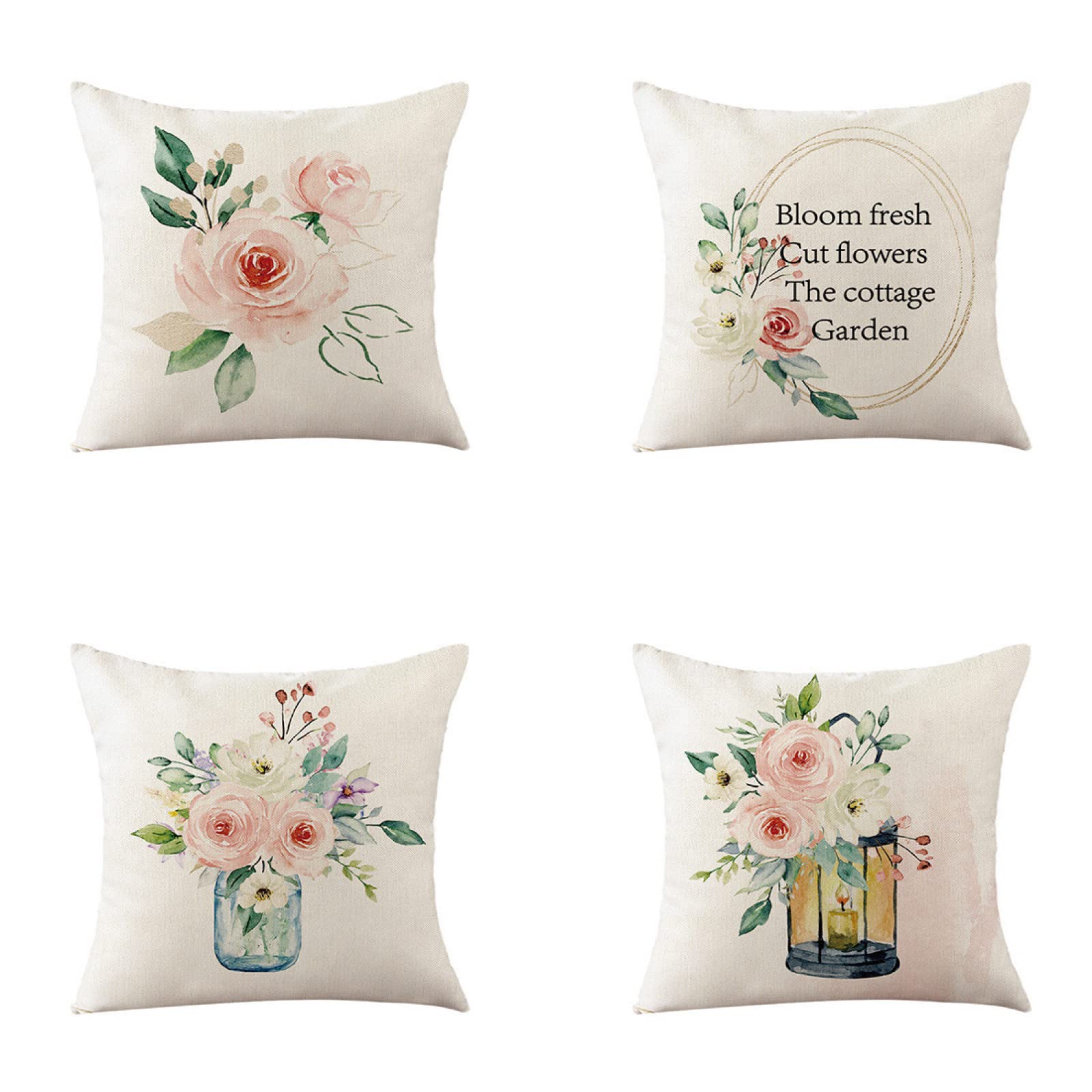 Taie d'oreiller 60x60cm lin pour rénover facilement vos coussins de canapé usés