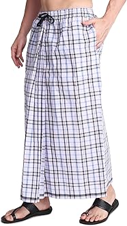 Gowri Tex Elastic Premium Lungi with Dual Packet Pack of 1