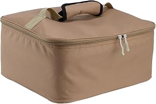 Bolsa De Transporte Para Estufa De Camping - Tela Oxford, Portátil, Resistente, Multifuncional | Organizador De Cocina De Campamento Con Protección Contra Polvo Para Butano, Hornillos Y Utensilios