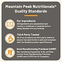Vista 6 de Mountain Peak Nutritionals Suplemento de apoyo para el colesterol, con extracto de alcachofa, CoQ10 y arroz de levadura roja, fórmula a base