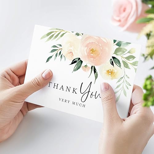 Miniatura 4 de Bliss Collections Tarjetas de agradecimiento con sobres, tarjetas de agradecimiento para todas las ocasiones para bodas, despedidas de soltera, baby