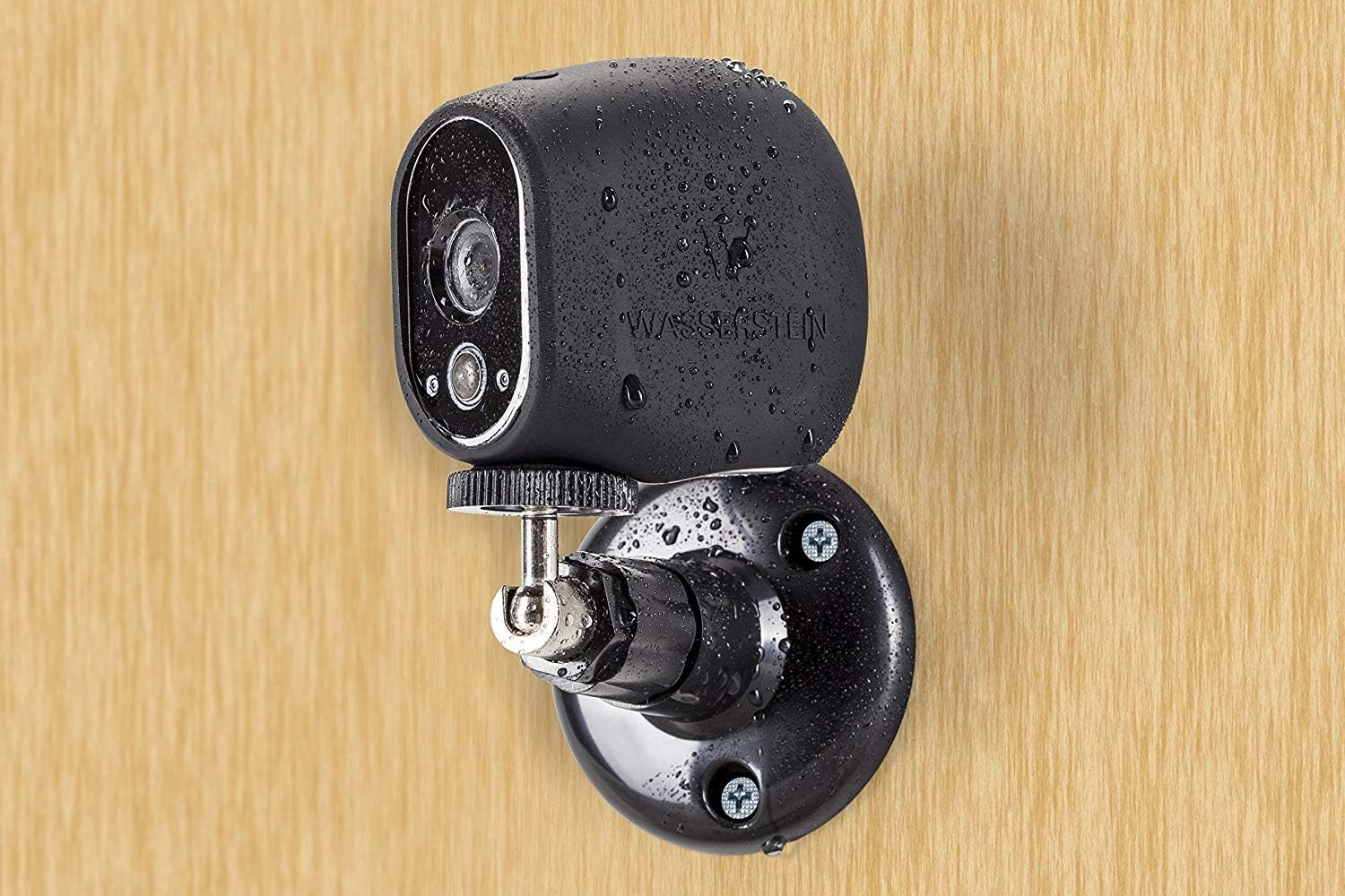 Security Wall Mount - Adjustable Indoor/Outdoor Mount Compatible with Arlo, Arlo Pro, Arlo Pro 2, Arlo Pro 3/Pro4, Arlo Ultra/Ultra2, and Other Compatible Models (2 Pack, Black)