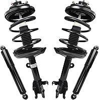 Vista 58 de Detroit Axle - Amortiguadores de puntales para Kia Optima 2011 2012 2013 [construido en Corea, con suspensión deportiva] Puntales delanteros