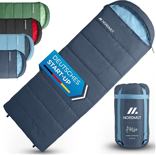NORDMUT Deckenschlafsack (Zwei-Wege-YKK-Reißverschluss)