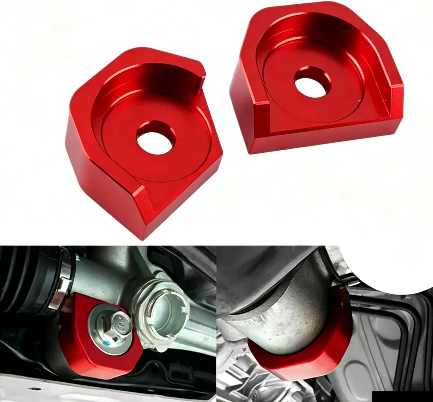 Steering Rack Lockdown Kit for Subaru BRZ FA20 2013-2020 ZC6 OSP001 6061-T6 Aluminum Red OSP001-RD Black OSP001-BK Blue OSP001-BLM Bushing Reinforcement(OSP001-BLM)