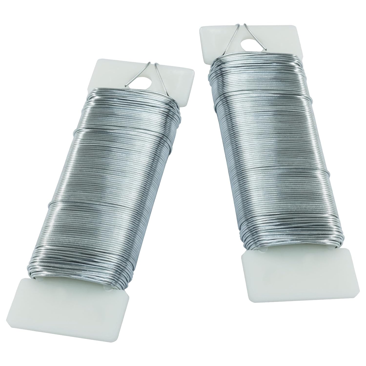 22 Gauge Silver Floral Wire, 3 Pack, 114 Yards