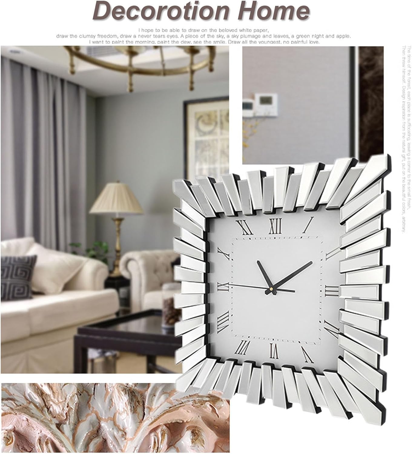 Cocina Salas Con Reloj De Pared Relojes De Pared Grandes Para