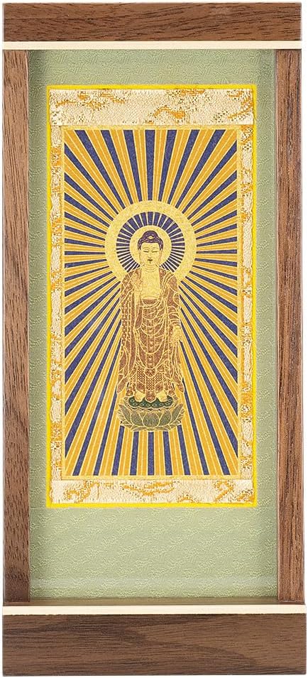 仏壇屋 滝田商店 モダン掛軸 エンフレーム 西阿弥陀如来 (浄土真宗