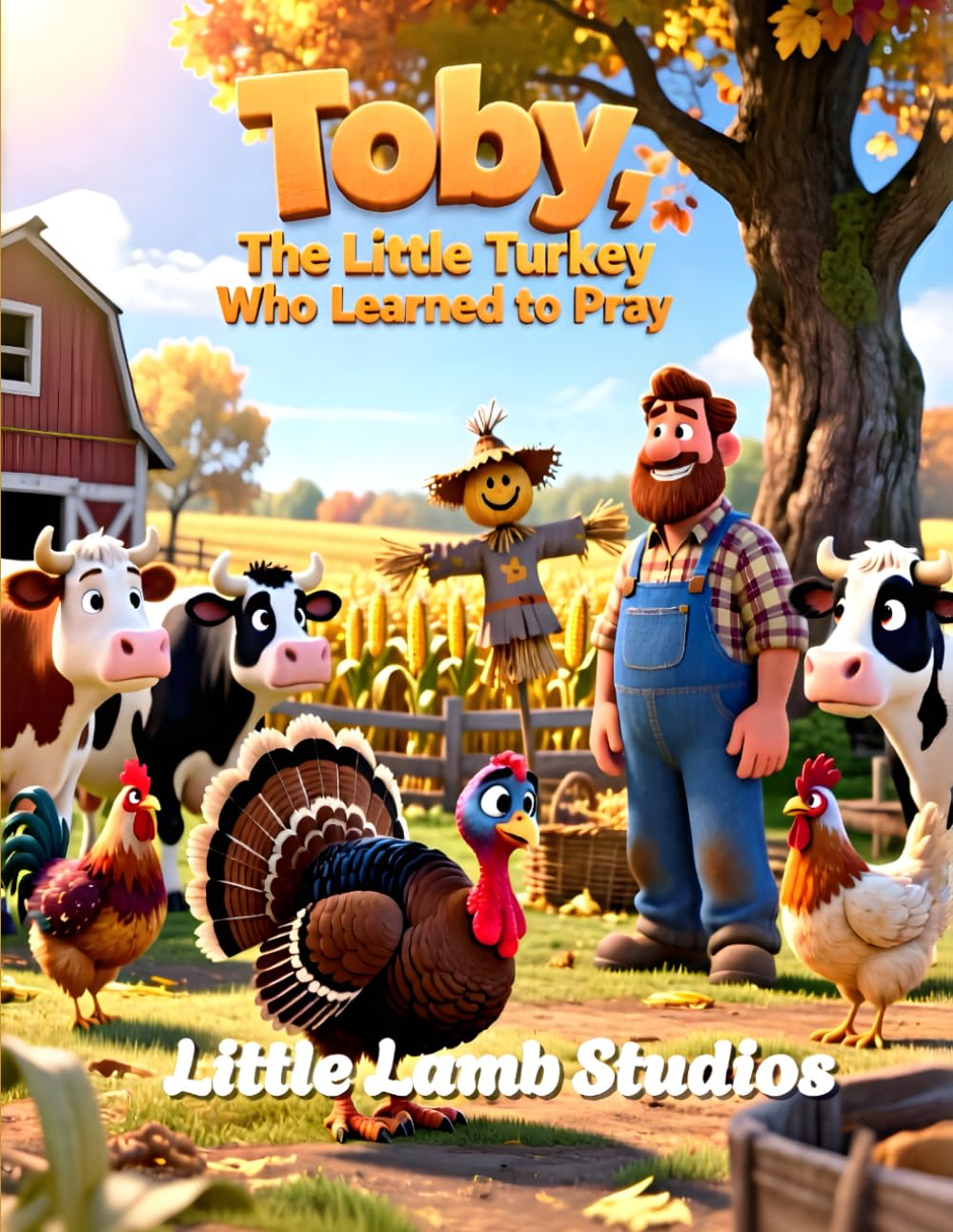 Toby the Little Turkey Who Learned to Pray: A Thanksgiving Story About Gratitude and God’s Love (Little Lamb Holiday Blessings Series)