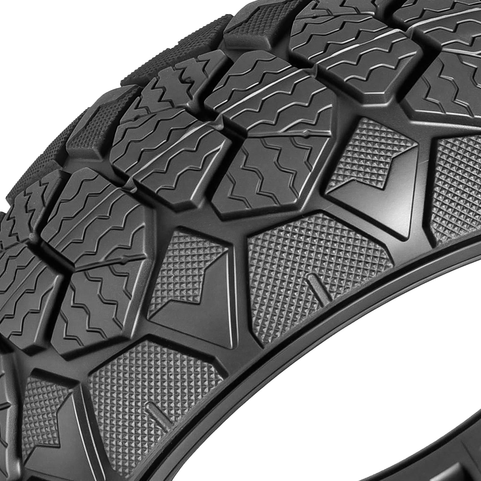 Pneu Plein 9x3,0-6 pour Teverun Blade Mini, Dragon Ninja, Bolzzen Commando 4818, Kintech Venom 9 Trottinette électriques, Antidérapant Tout-Terrain pour Trajets sur Neige (1 Pièce)